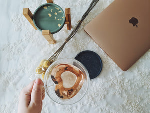 Heart-shaped Double-wall Glass Cup