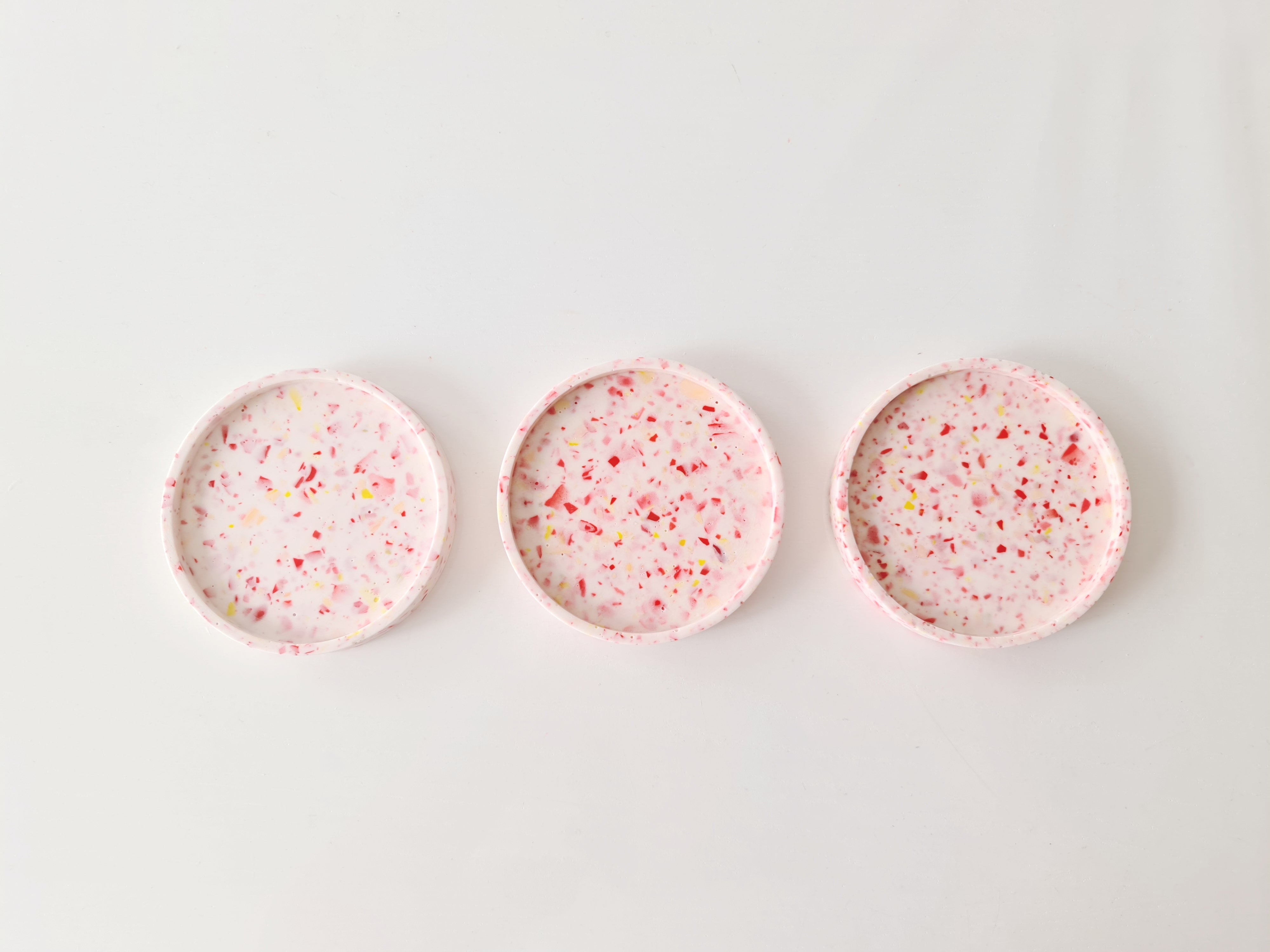 Lychee Rose - Round Terrazzo