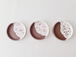 Tiramisu - Round Half Terrazzo