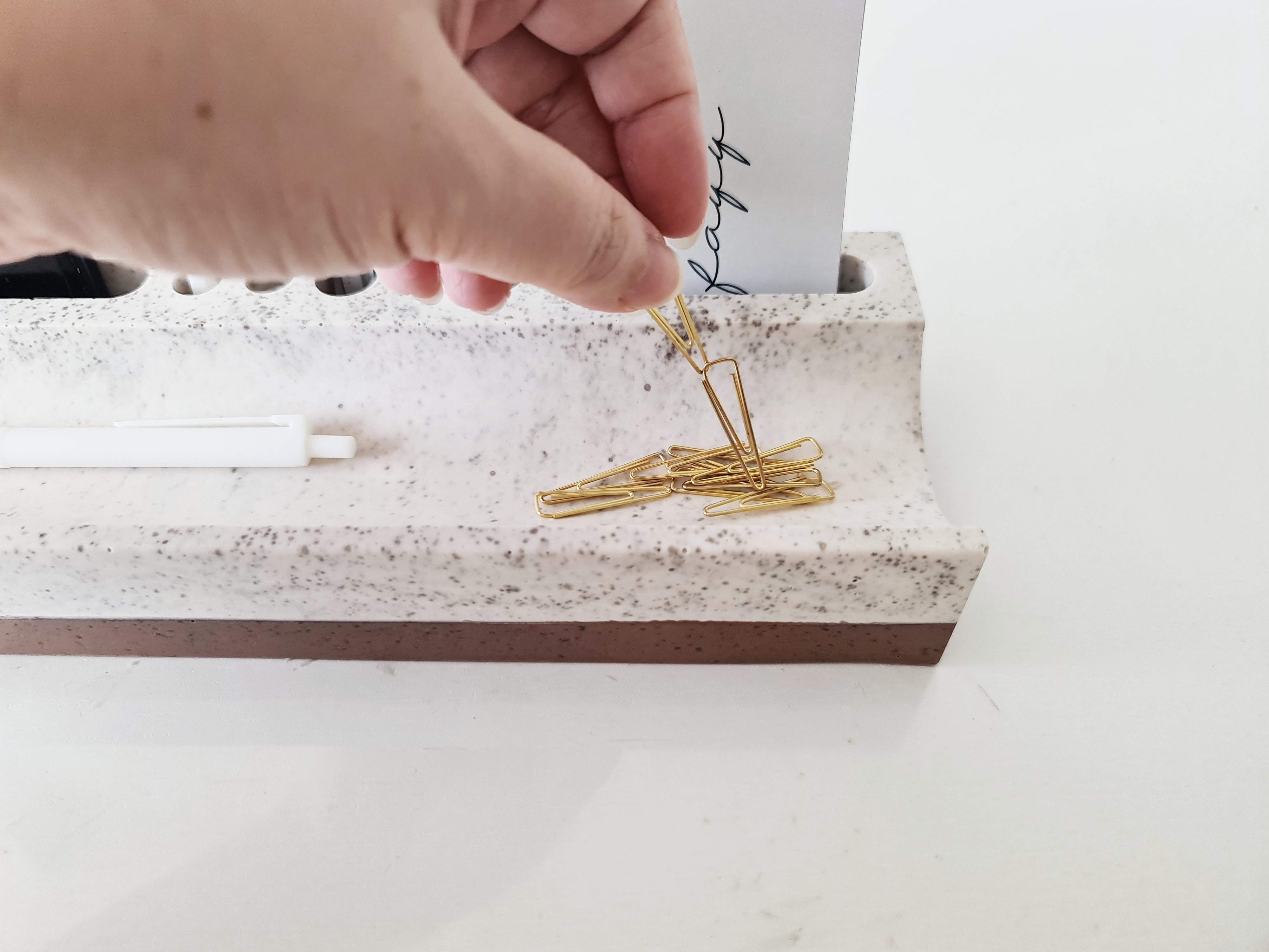 Coffee-infused Desk Organiser