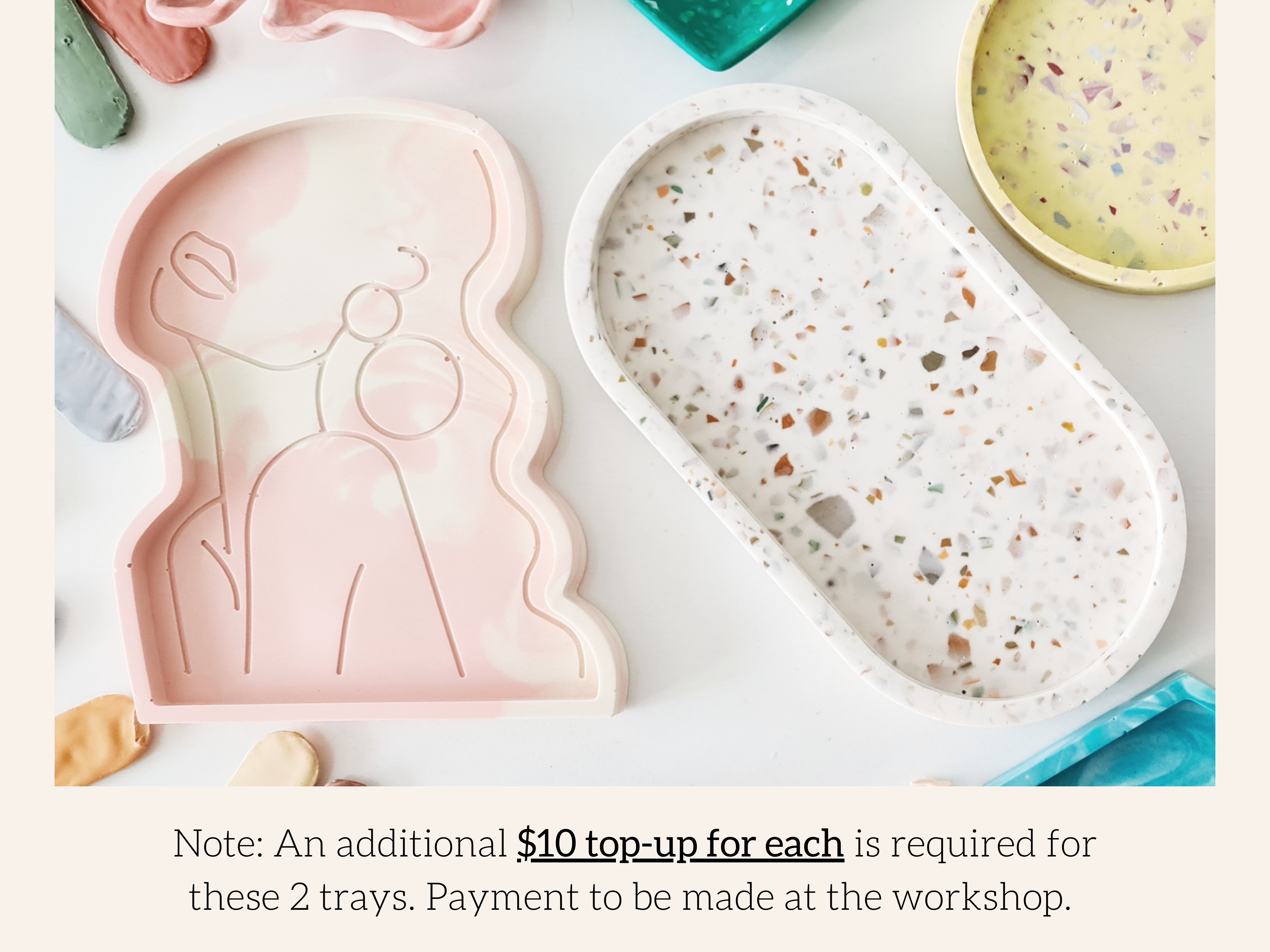 Craft Your Own Terrazzo and Marble Trays Workshop